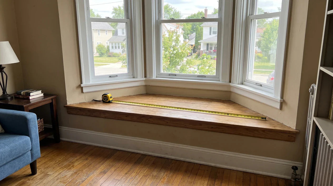How to Measure a Bay Window for a Custom Cushion (Without Getting It Wrong)