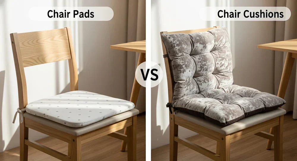 Chair Pads vs Chair Cushions