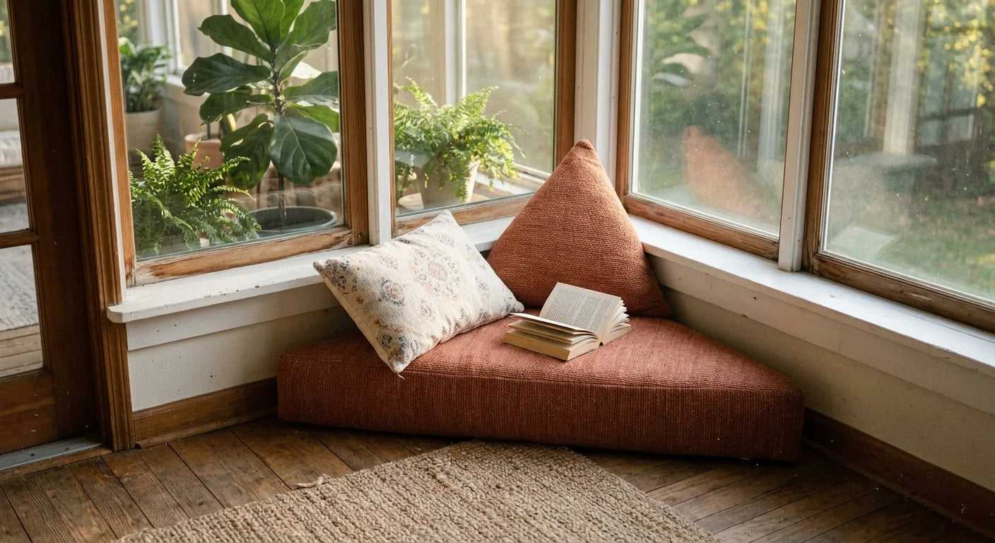 Corner Floor Cushion Size Guide: How to Choose the Right Cushion for Your Space