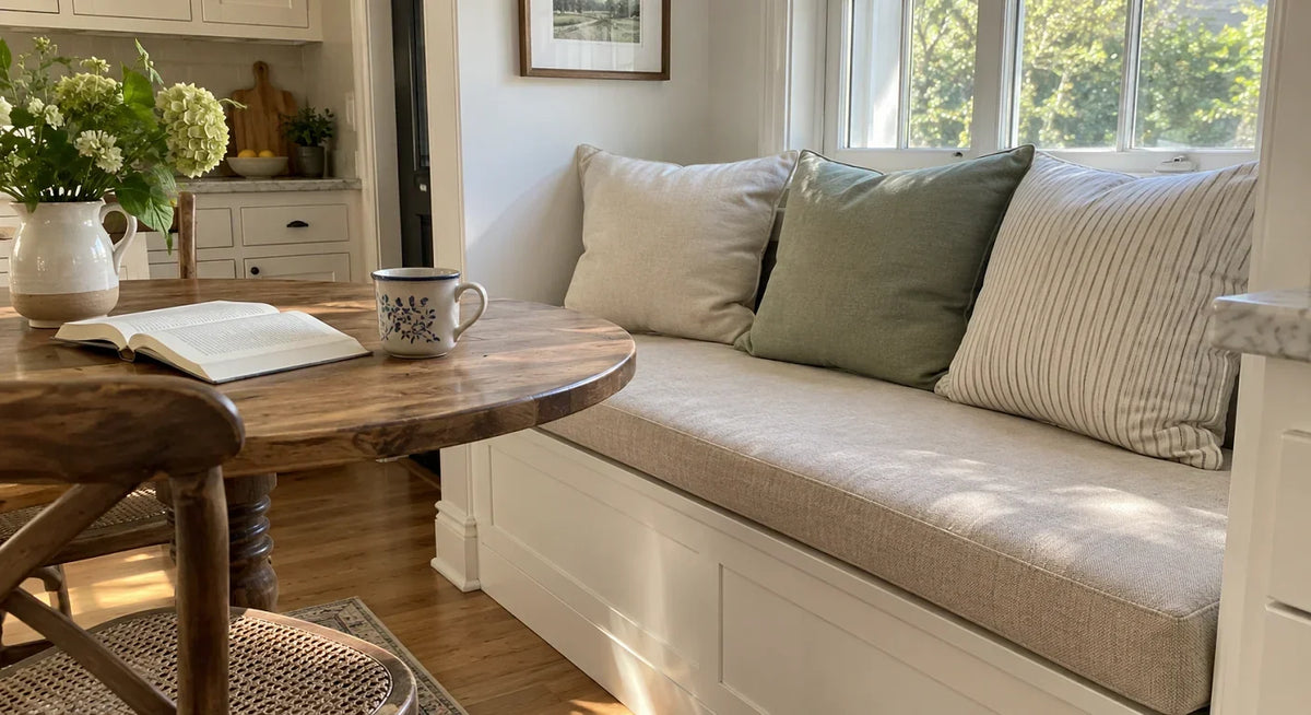 Why Your Breakfast Nook Feels Uncomfortable—and How the Right Cushion Fixes It
