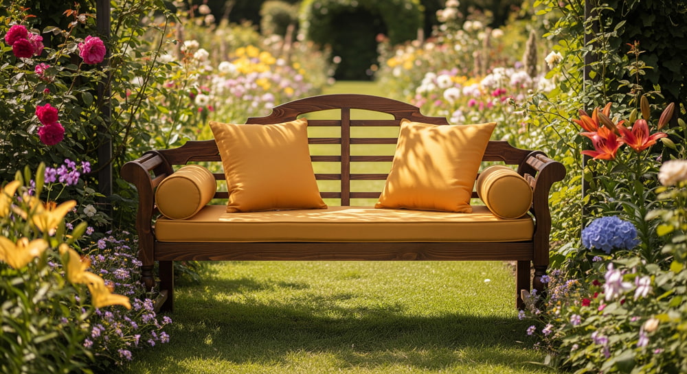 Garden Bench Cushions That Actually Make Your Outdoor Space Worth Sitting In