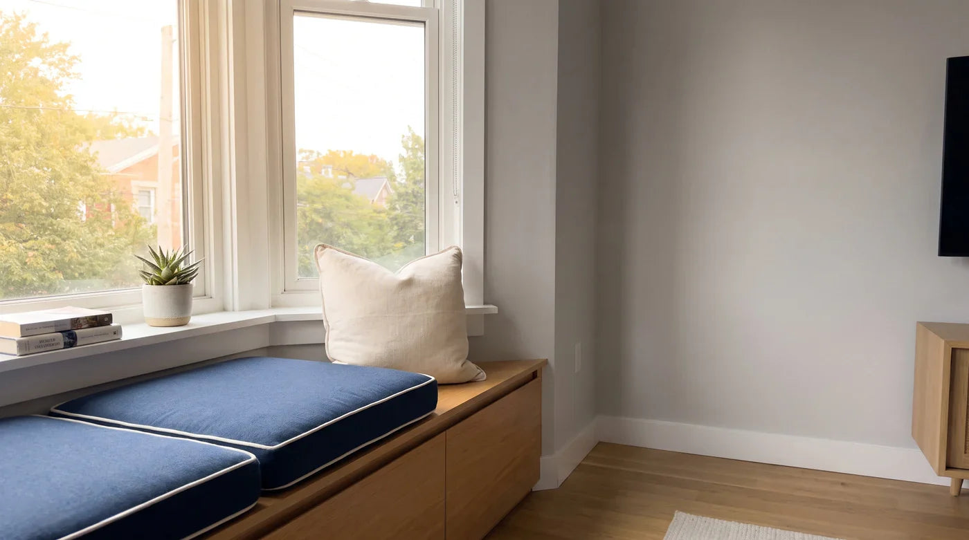 High-Density Foam vs. Memory Foam for Window Seats and Bench Cushions