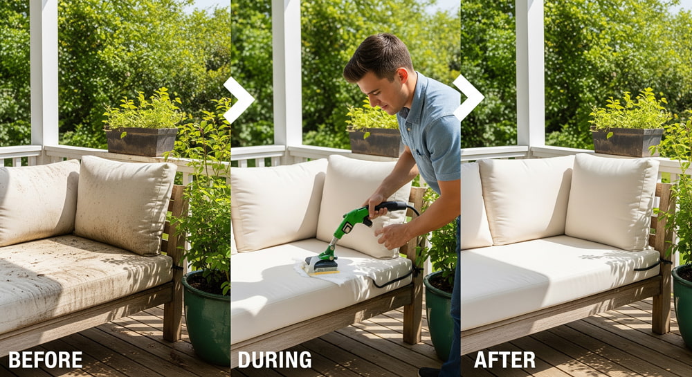 Porch Perfection: How to Clean Porch Cushions for a Fresh Outdoor Oasis