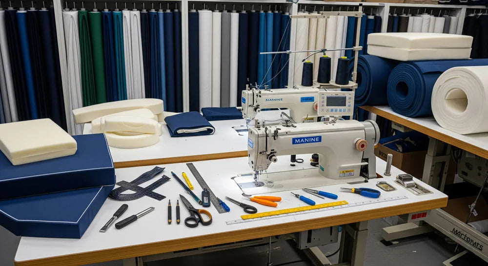 Custom Comfort Afloat: How to Sew Boat Cushions Like a Pro