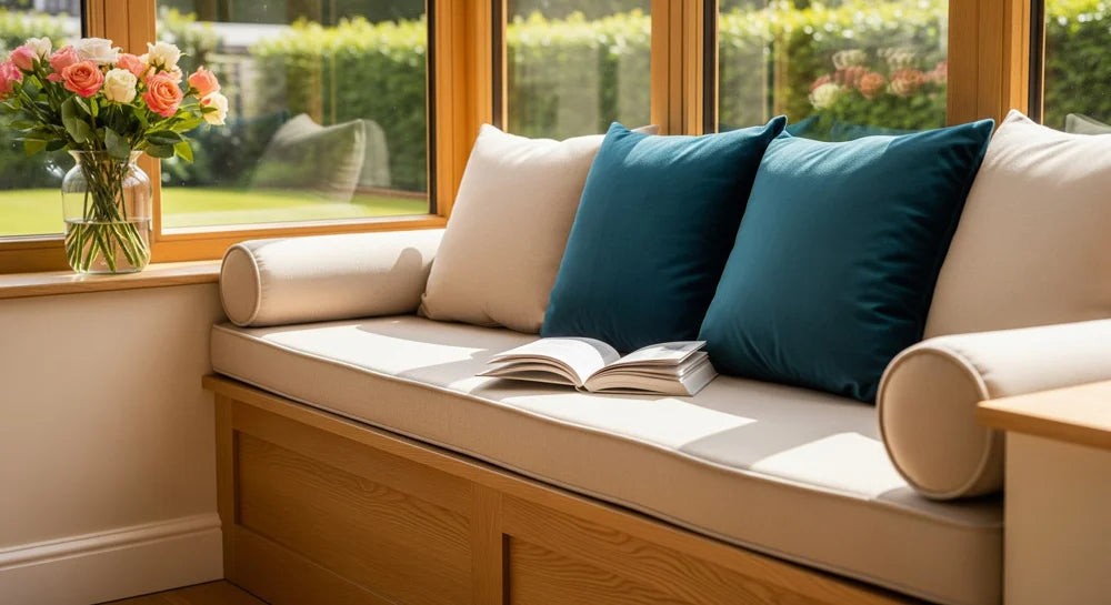 Transform Your Space: How to Choose the Perfect Sunroom Bench Cushion