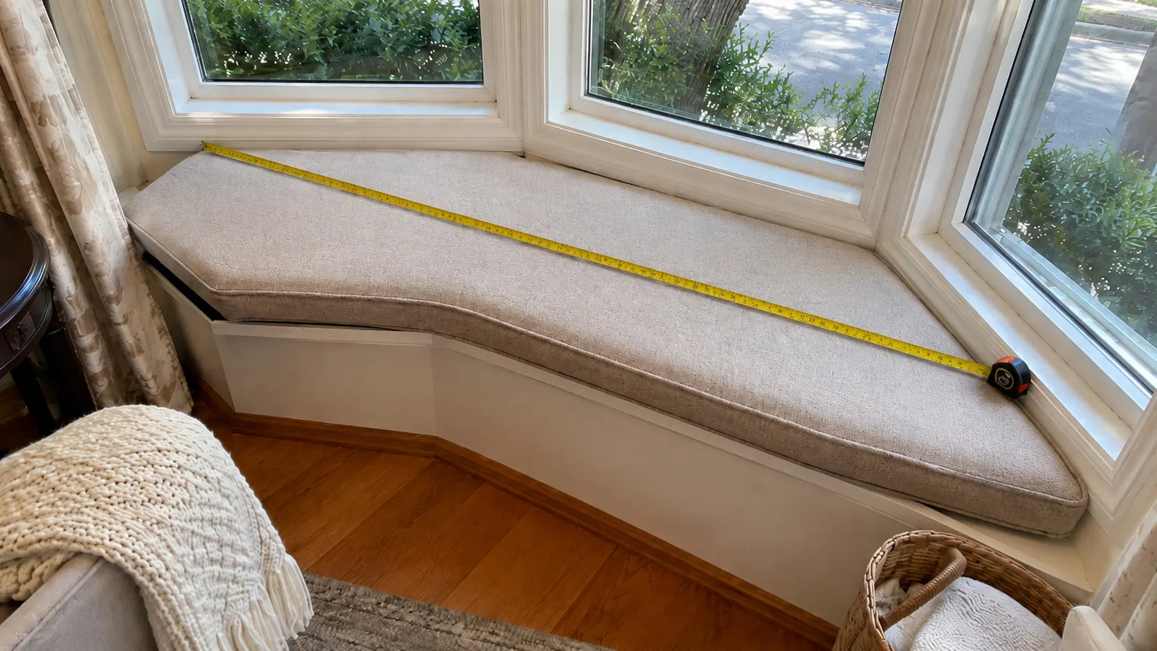 How to Measure and Design the Perfect Custom Window Seat Cushion
