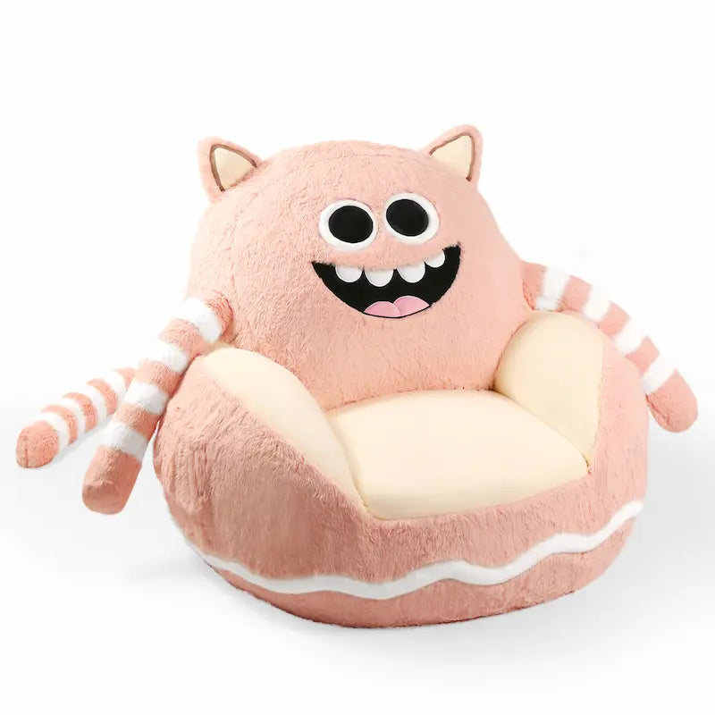 🌸 Cuddle Monster Kids' Sofa