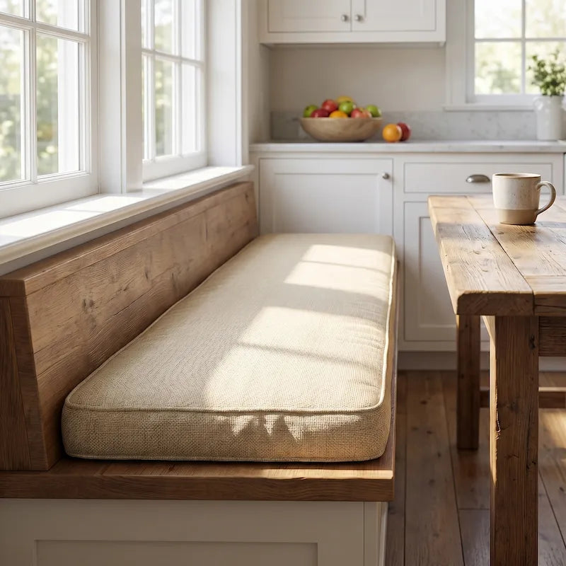 Rulaer® Custom Bay Window Trapezoid Cushion Indoor Outdoor
