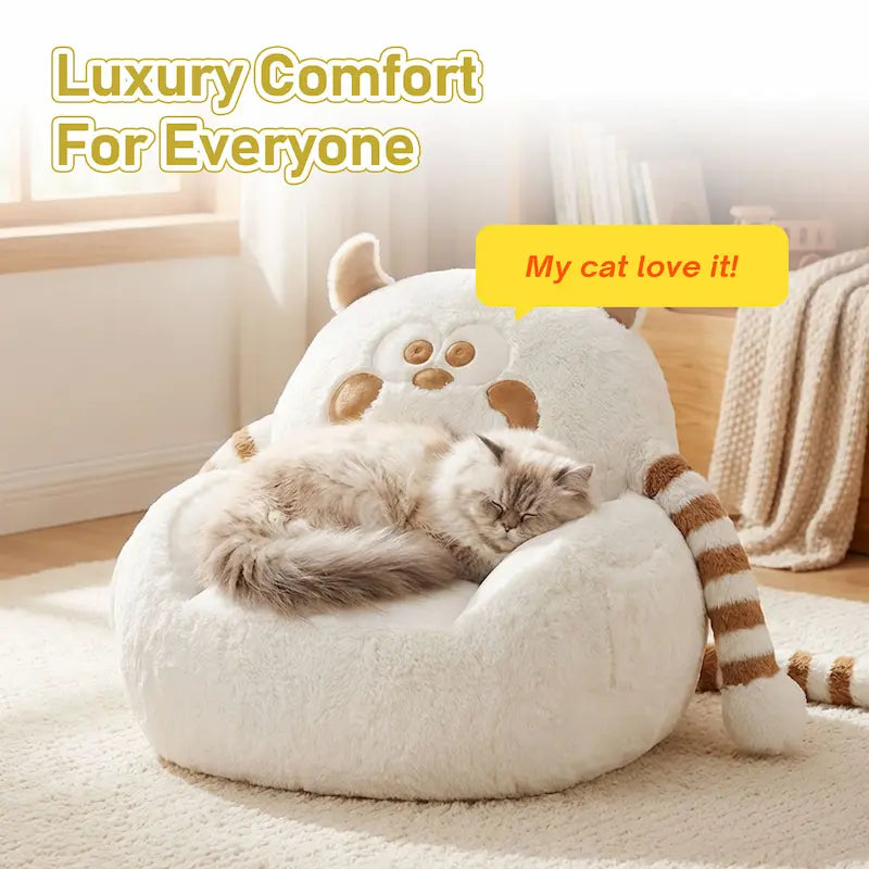 🌸 Cuddle Monster Kids' Sofa