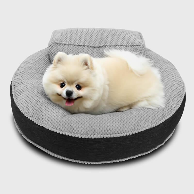 Comfiest Small Puppy Bed with Pillow - Rulaer