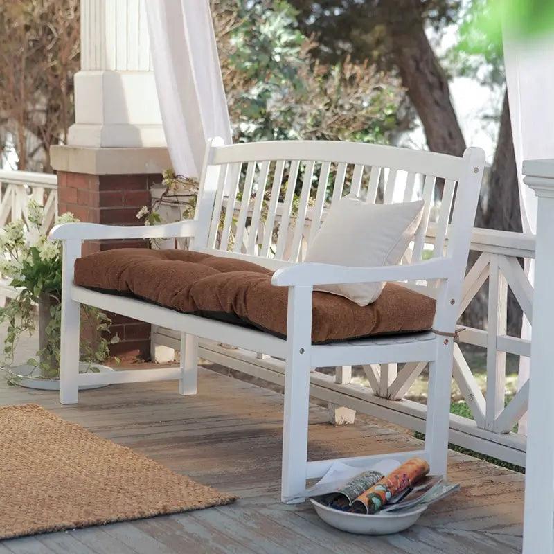 Indoor or Outdoor Tufted Bench Cushion - Rulaer