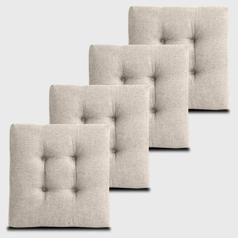 Rulaer® Kitchen Square Bar Stool Cushions with Ties - Rulaer