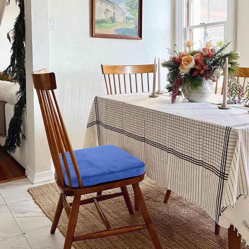 Rulaer® Kitchen Velvet Chair Cushions - Rulaer