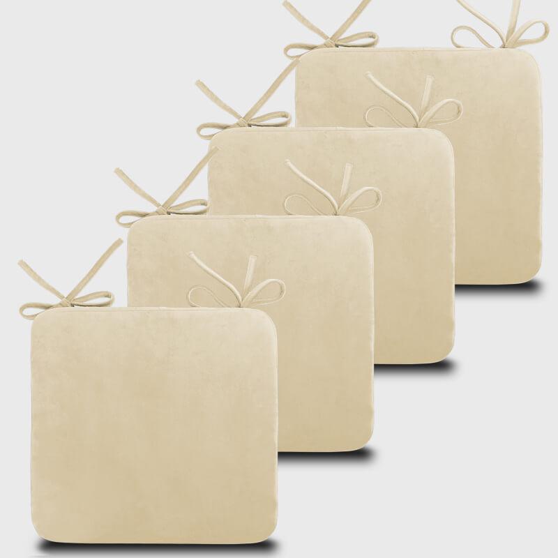 Rulaer® Kitchen Velvet Chair Cushions - Rulaer