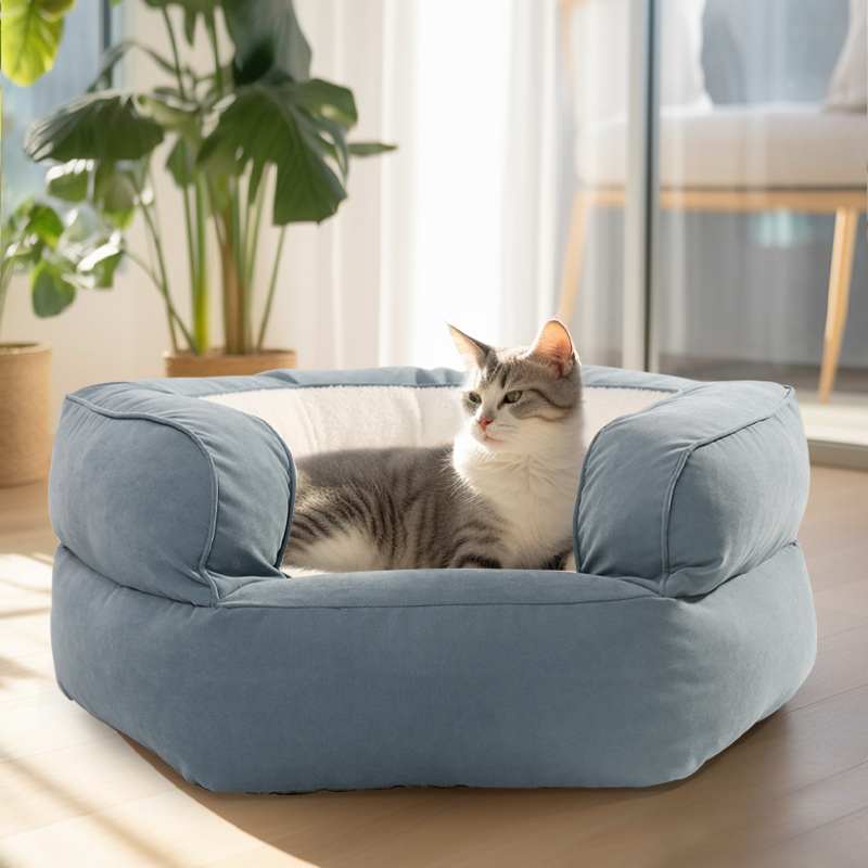 Small Pet Bed with Sides - Rulaer