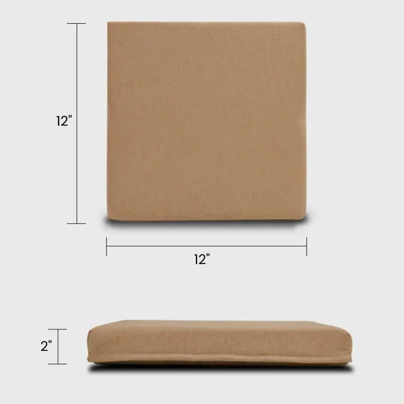 Rulaer® Non-Slip Bar Stool Square Seat Cushion - Rulaer