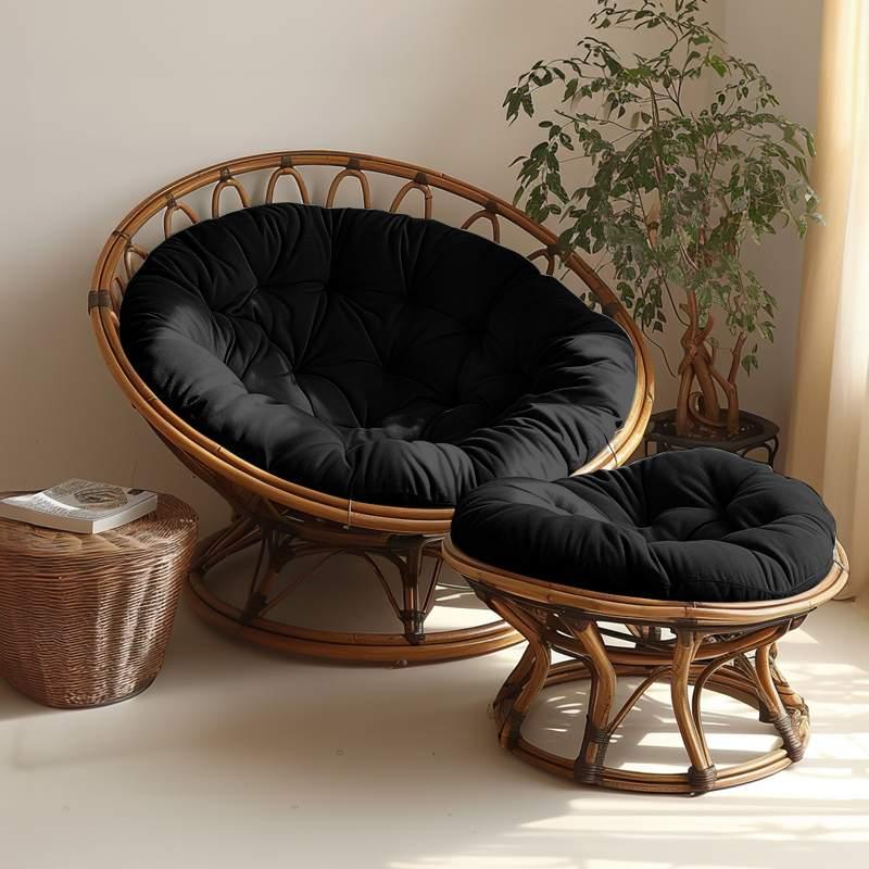 Rulaer® Patio Papasan Chair Cushion Pillow - Rulaer