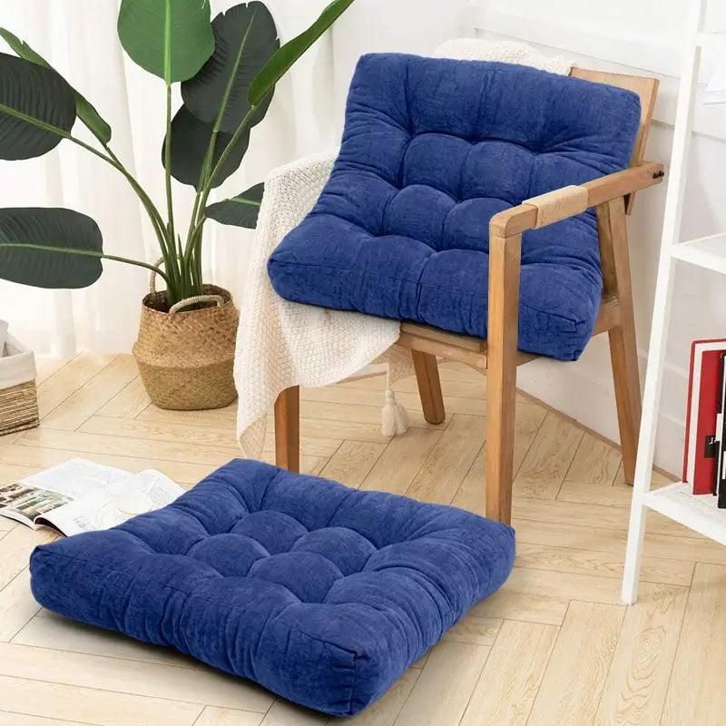 Square Tufted Floor Pillow for Living Room - Rulaer