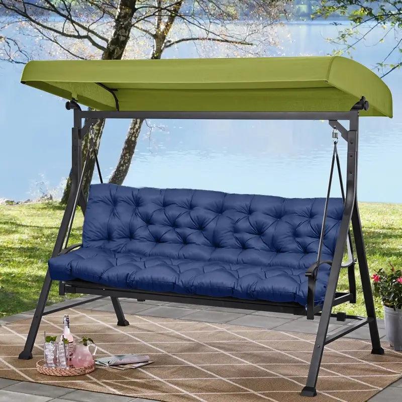The Garden Tufted Swing Cushion can also be used for special outdoor events or gatherings. Whether it's a garden party, wedding reception, or outdoor picnic, it offers comfortable seating for guests. | Rulaercushion