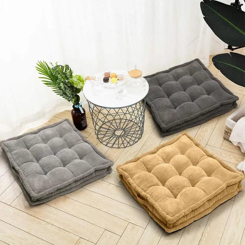 Square Meditation Floor Pillow for Yoga - Rulaer