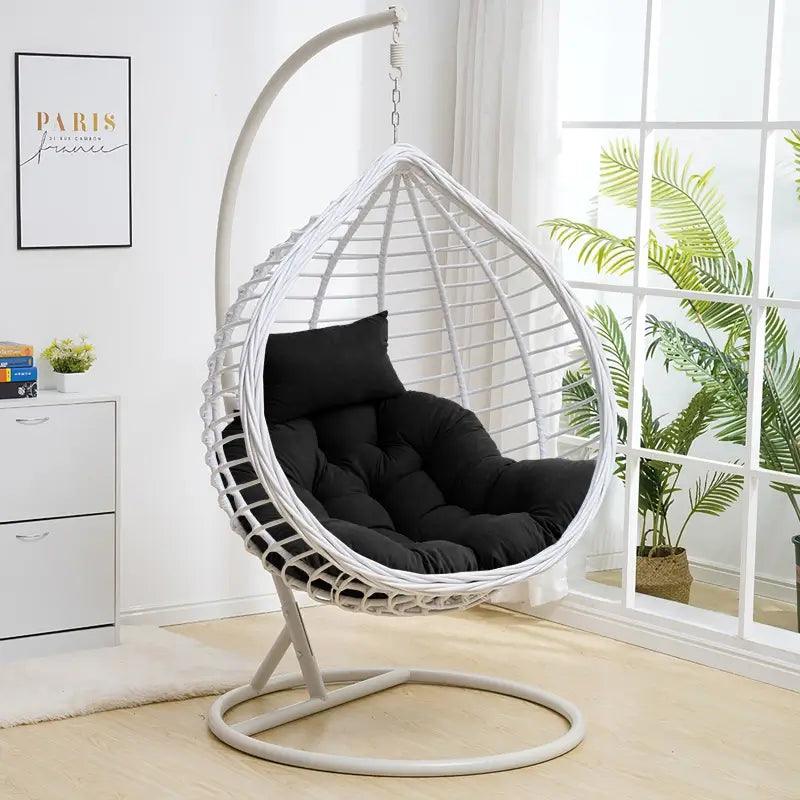 Rulaer® Tufted Swing Hanging Egg Chair Cushion - Rulaer