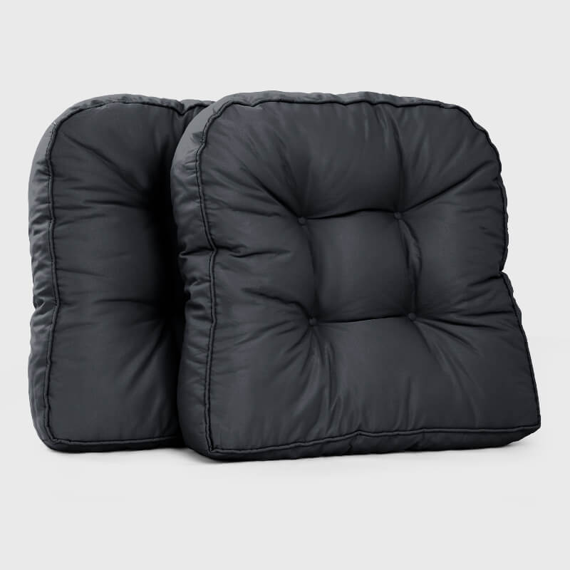 Two Piece of Garden Waterproof Chair Cushions - Rulaer