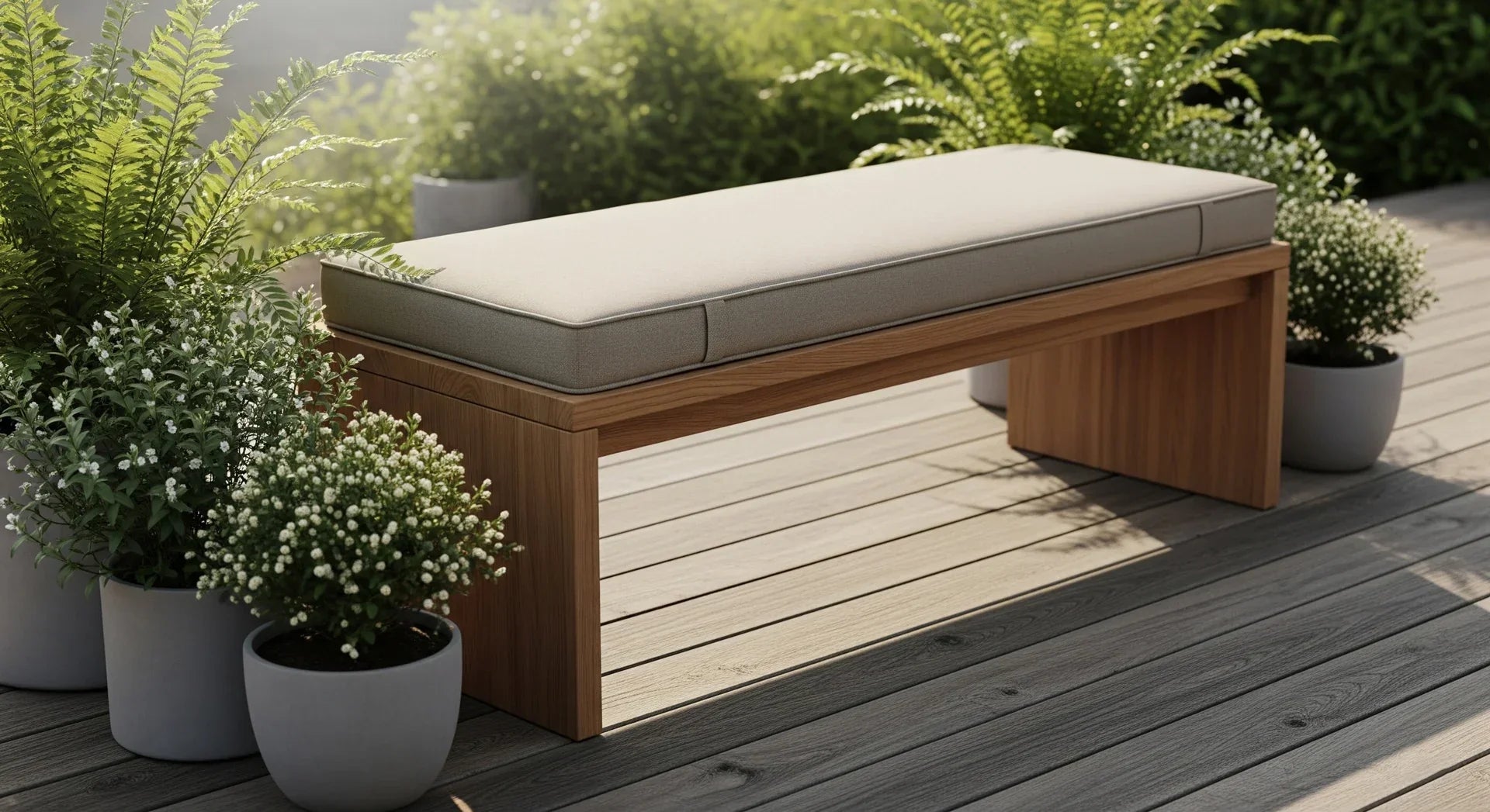 How to Pick a Durable Outdoor Bench Cushion That Actually Last