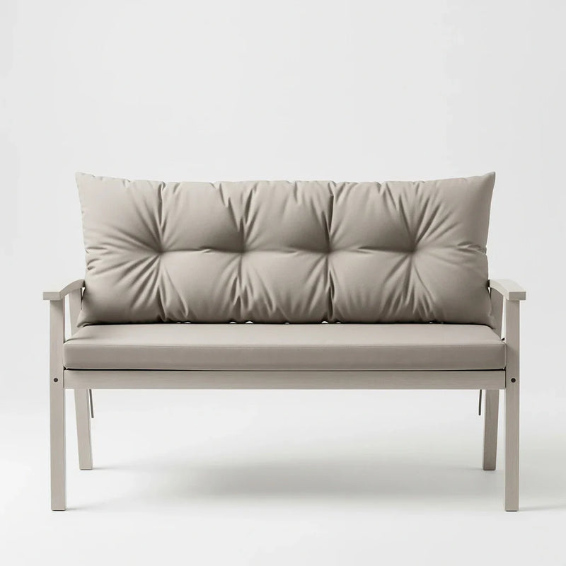 Custom outdoor bench cushion