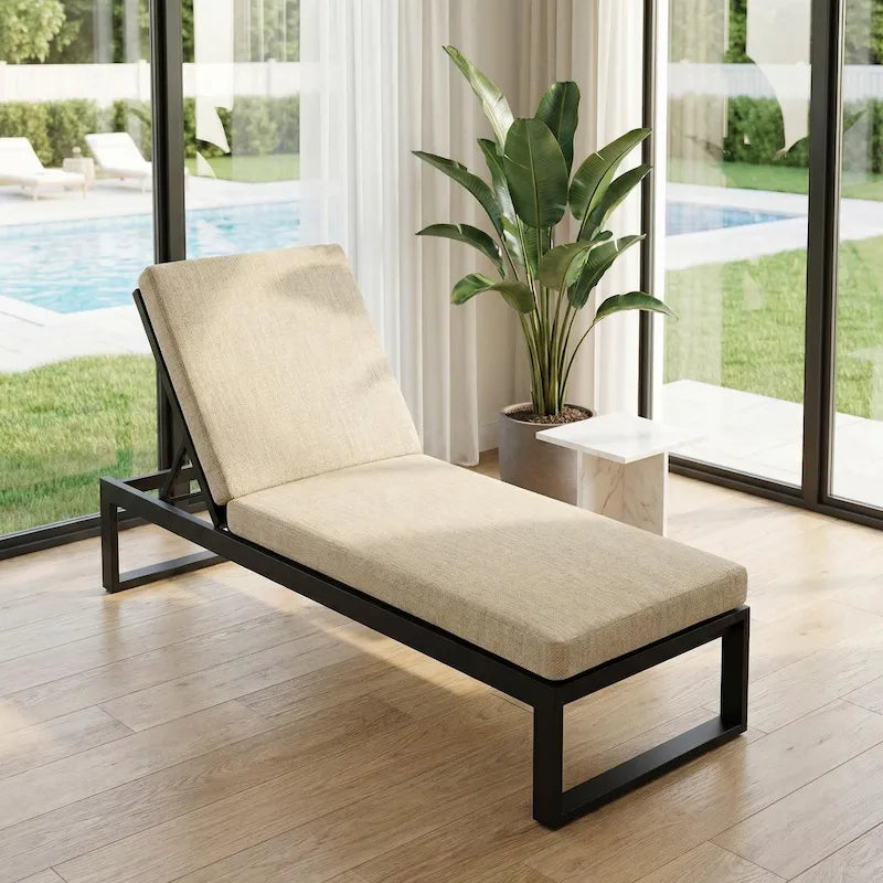 Rulaer® Custom Chaise Lounge Cushion Indoor Outdoor