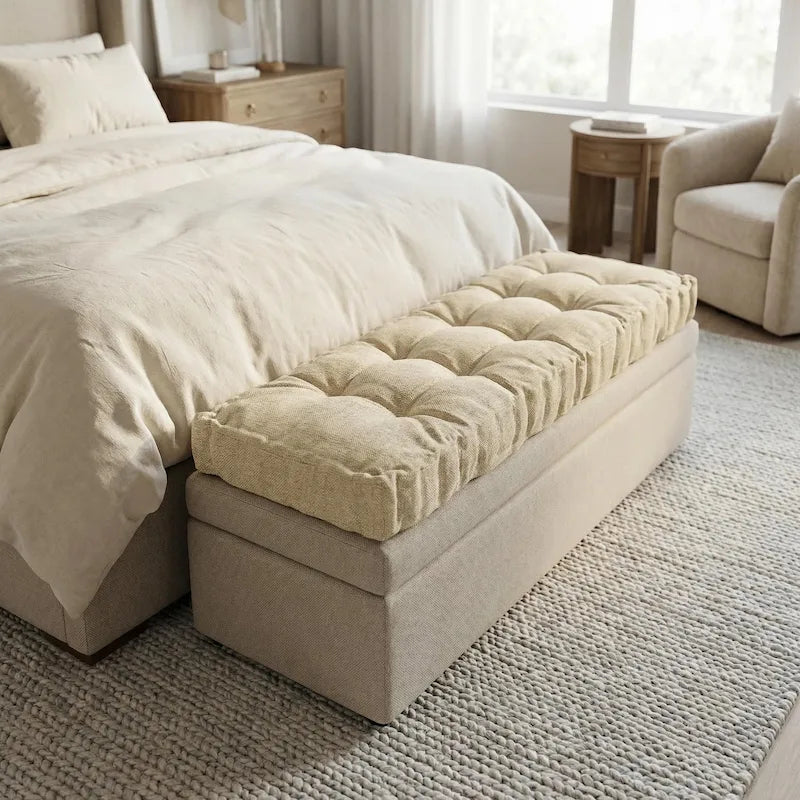 Rulaer® Tufted Lace Nine Needle Cushion | Indoor Outdoor