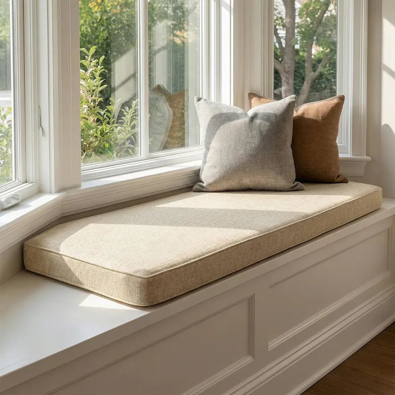 Rulaer® Custom Bay Window Trapezoid Cushion Indoor Outdoor