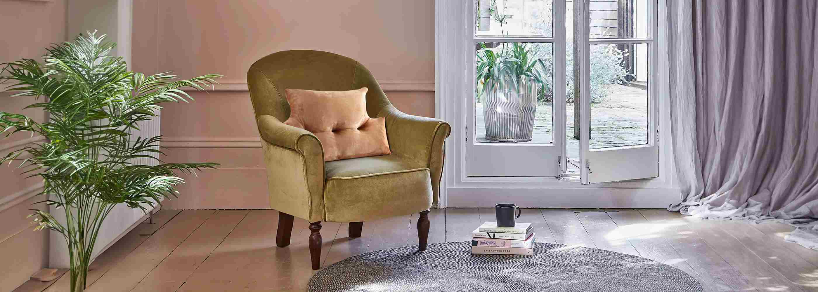 Backrest Cushion for Armchair could be placed on indoor armchairs | Rulaer