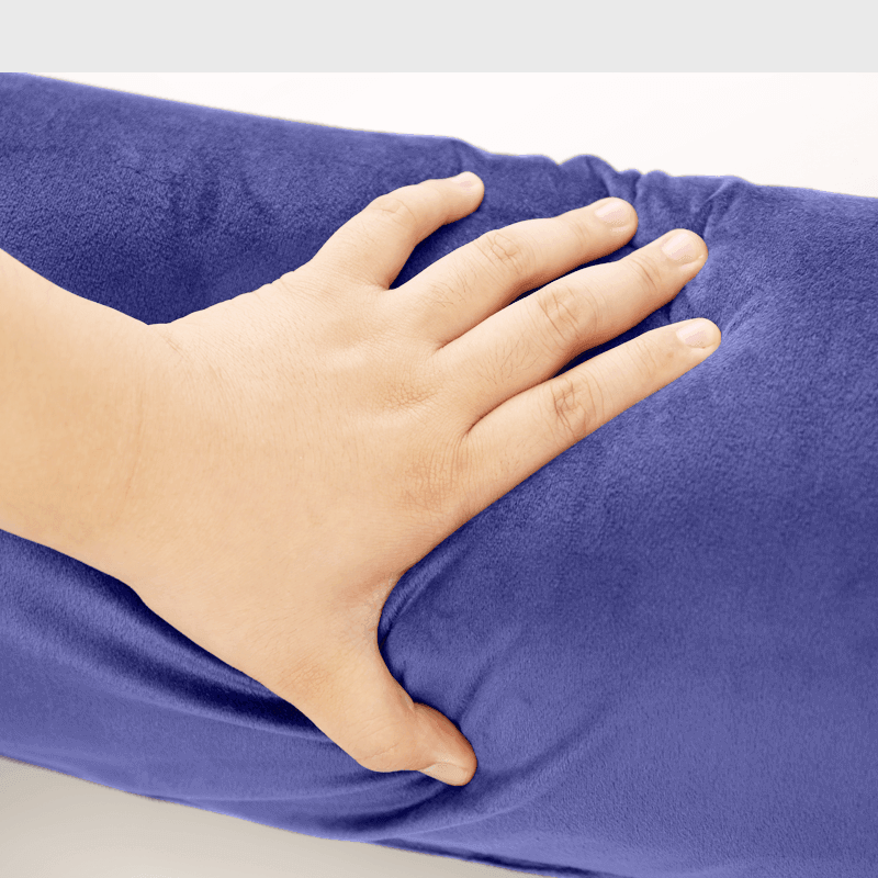 Complementing its soft touch, the Bedroom Body Roll Pillow offers exceptional body support.  | Rulaer