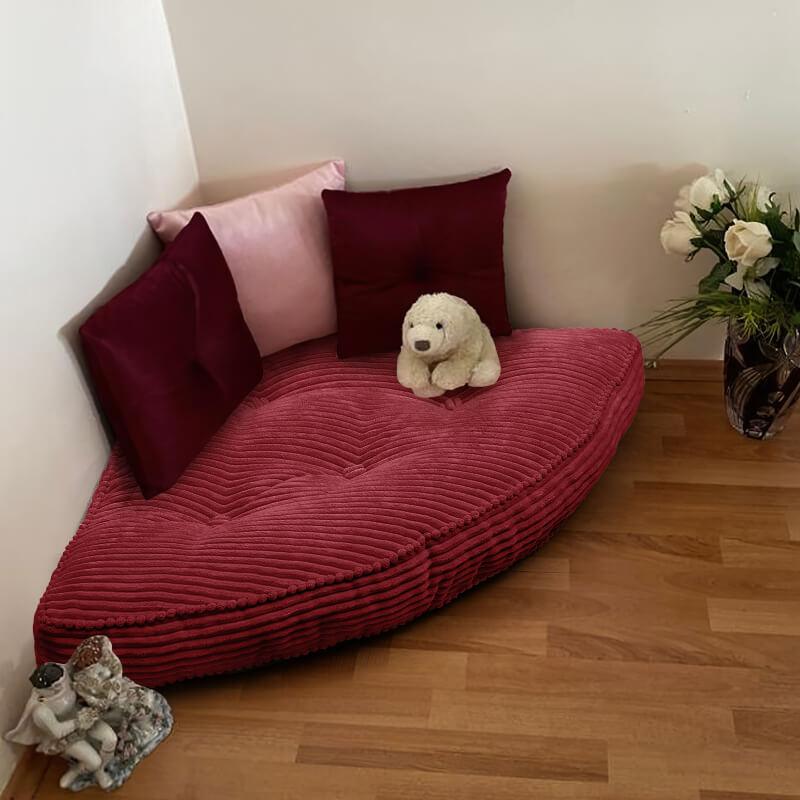 Bedroom Corner Large Floor Cushion coule be placed on your house floor | Rulaer