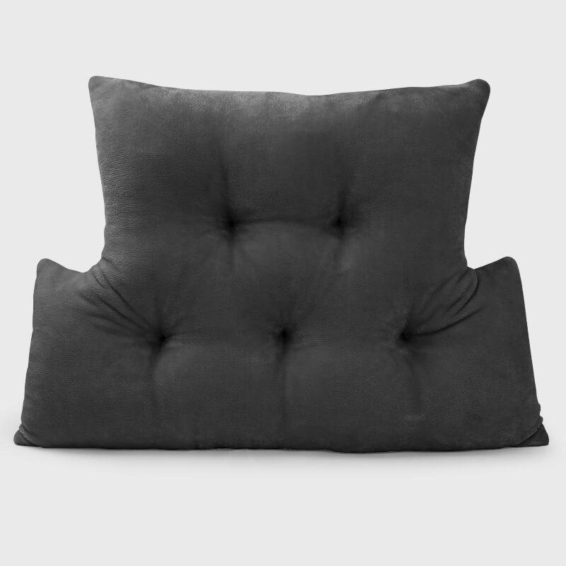 Black Backrest Cushion for Armchair | Rulaer