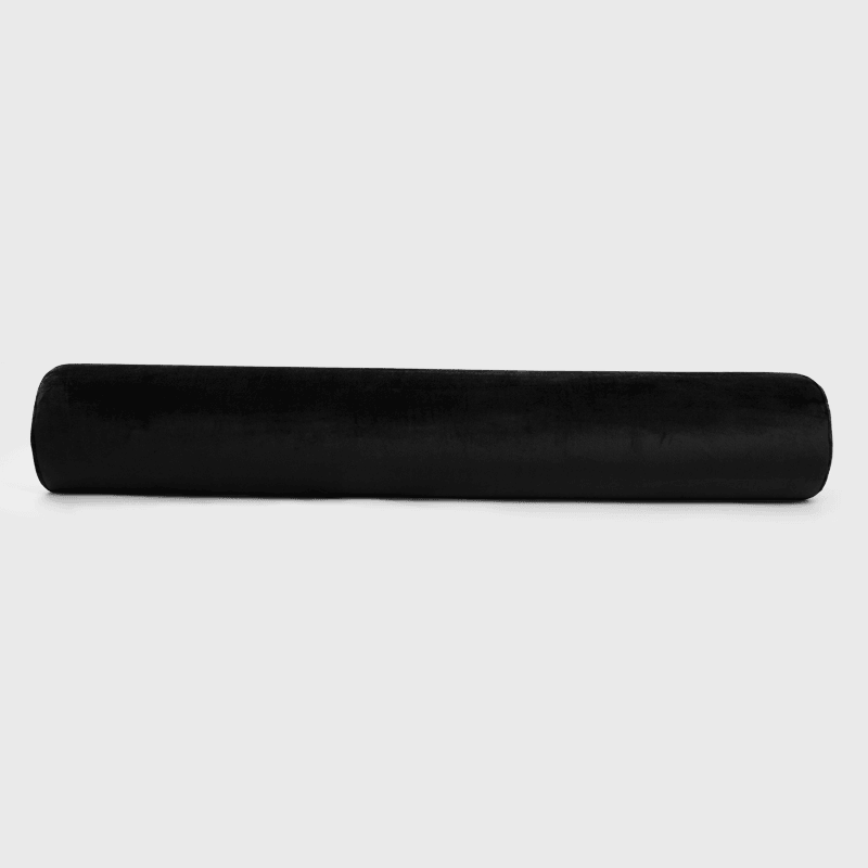 Designed to provide exceptional relaxation and promote optimal sleep posture, this Black Bedroom Body Roll pillow is a must-have addition to your bedding collection. | Rulaer