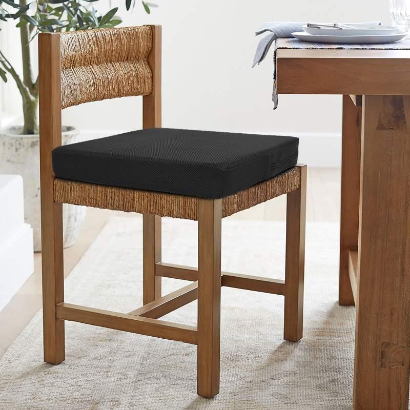 Breathable Mesh Dining Chair Cushion could be used in dining room wicker chairs | Rulaer