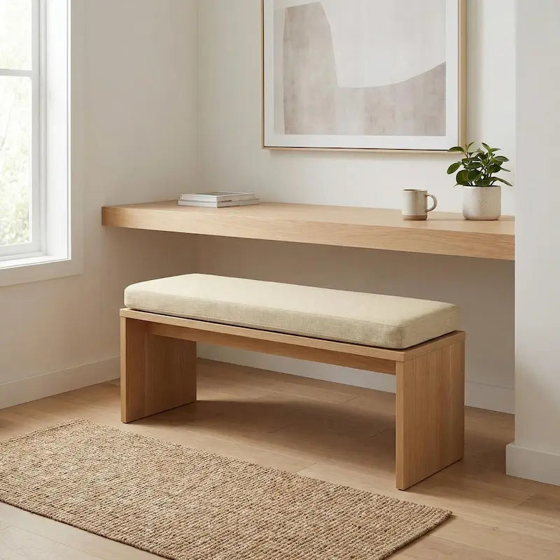 Custom Fit Bench Cushion Versatile Comfort Elevated