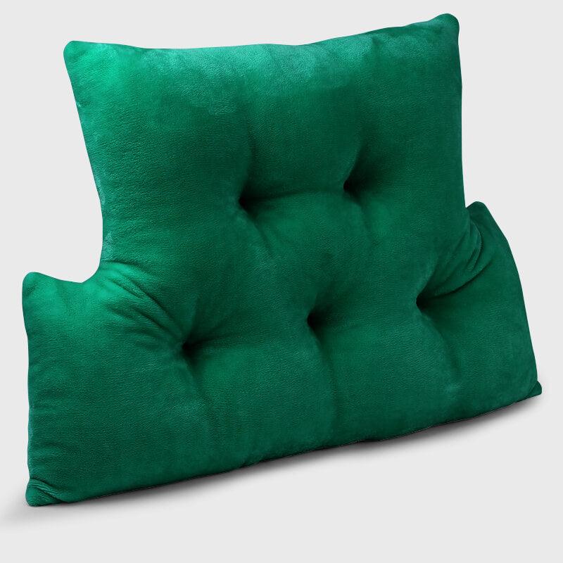 Dark green Backrest Cushion for Armchair could be placed on armchairs | Rulaer