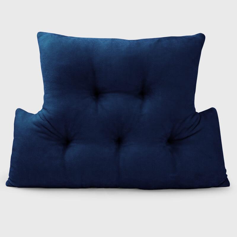 Deep blue Backrest Cushion for Armchair | Rulaer