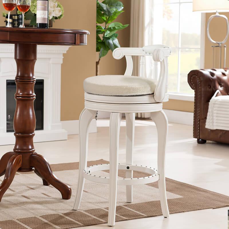 Dining Circle Bar Stool Cushion is placed on the dining room chairs | Rulaer