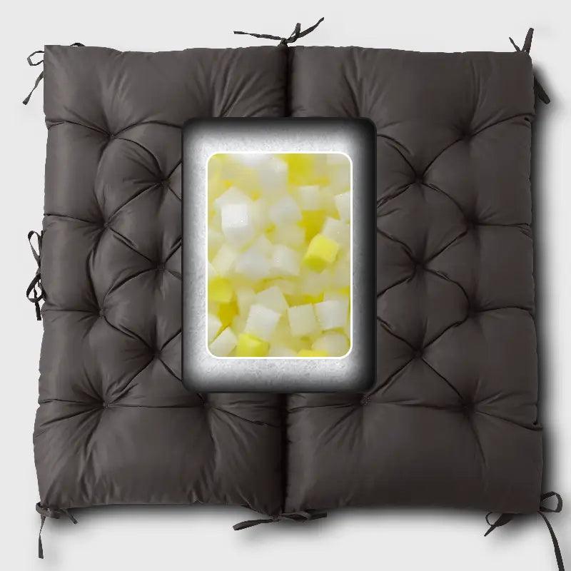 Garden Tufted Swing Cushion has sponge particles and silk floss, light weight and good rebound effect. | Rulaercushion