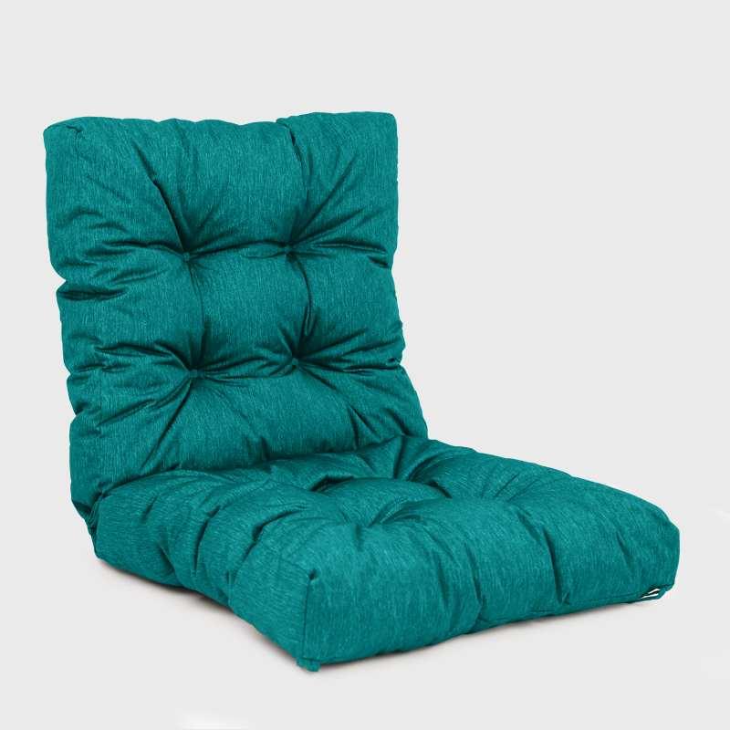 Green Garden High Back Rocking Chair Cushion | Rulaer