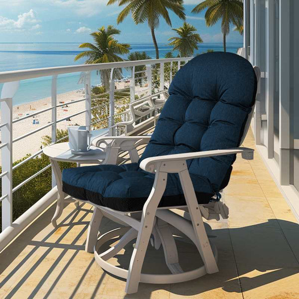 Tufted High Back Chair Cushion