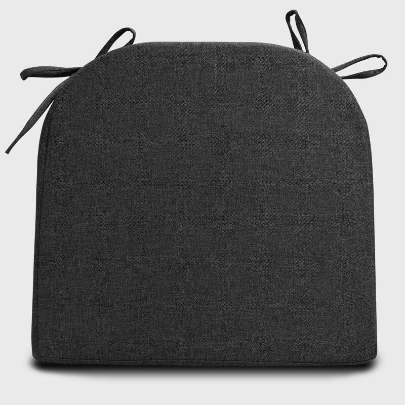 Indoor U Shaped Dining Chair Cushion with Deep gray color, best decor for your indoor dining chair | Rulaer