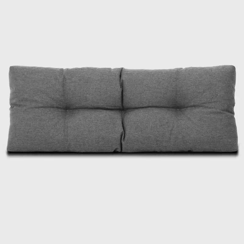 Indoor or Outdoor Tufted Bench Cushion with Deep gray is a beautiful and comfortable decor for your indoor or outdoor bench. | Rulaercushion