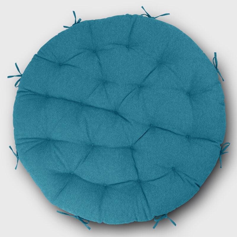 Lake blue Outdoor Papasan Seat Cushion is made to fit the Papasan swing | Rulaer