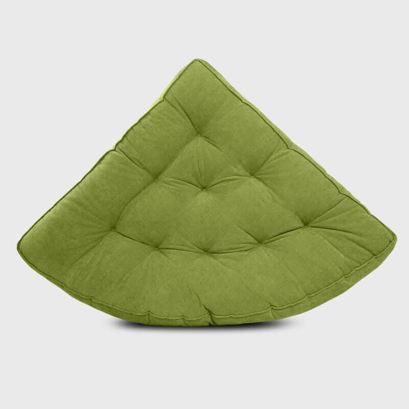 Grassy green Large Reading Nook Floor Cushion is a comfortable and versatile cushion | Rulaer