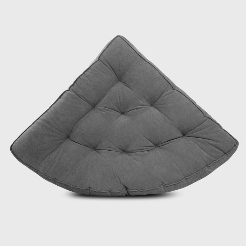 Light gray Large Reading Nook Floor Cushion is a comfortable and versatile cushion | Rulaer