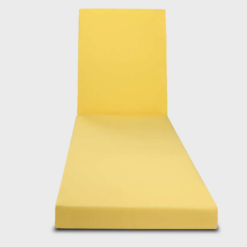 The outdoor waterproof lounge chair cushion is filled with high-density resilient sponge. This type of padding was chosen for its superior comfort and elasticity | Rulaer